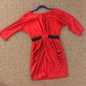 BCBGMaxAzria Red Dress